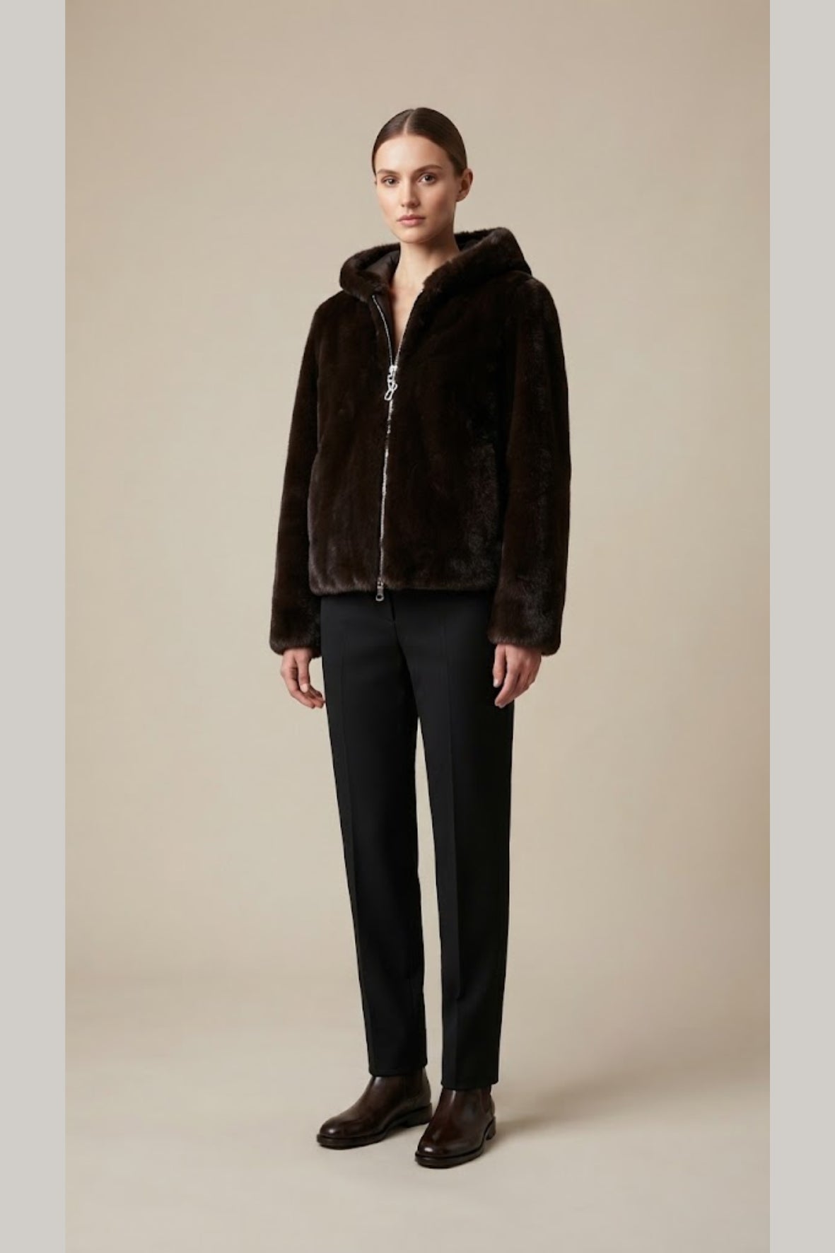 pelliccia con ecomontone reverse VALENTINA MORO MARICLA 