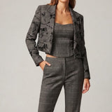 Tailleur 3 Pezzi con corpetto SH940TP MORO SHARON 