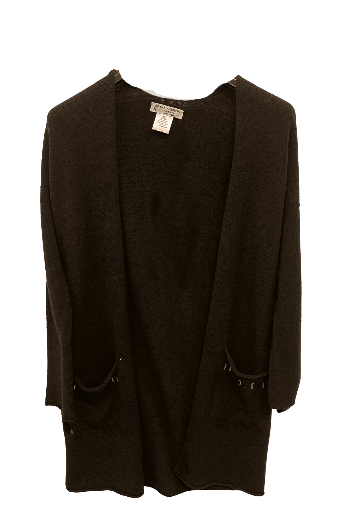 cardigan sciallato CF4390 MORO CARLA FERRONI 