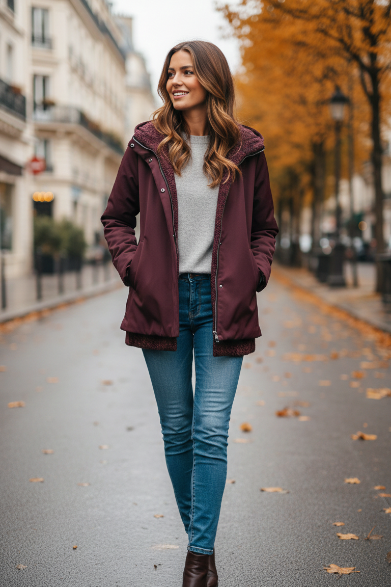 giaccone spalmato reversibile ALESSIA AMARONE MARICLA 