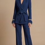 tailleur pietre e piume NINA BLU MARICLA 