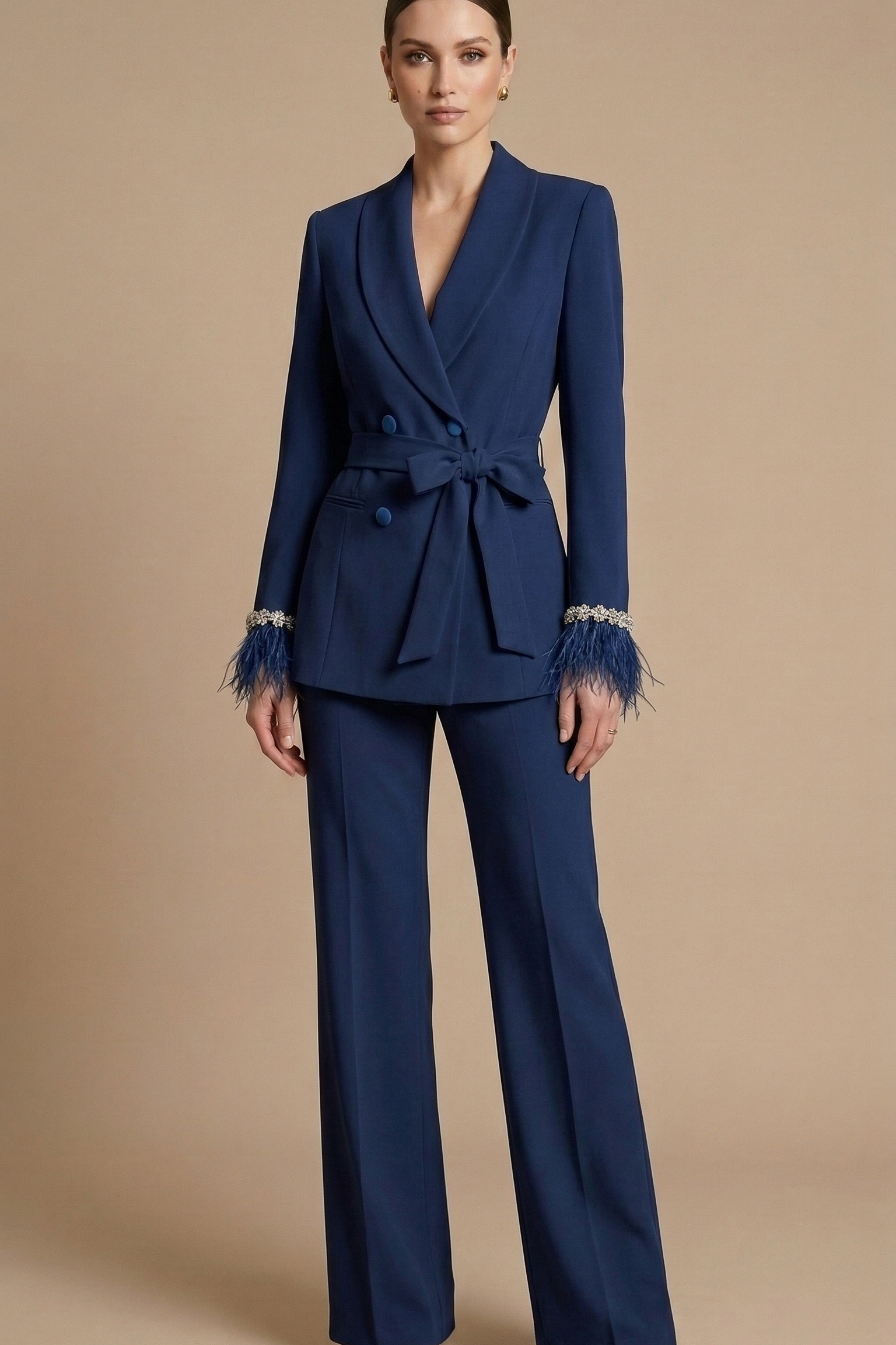 tailleur pietre e piume NINA BLU MARICLA 