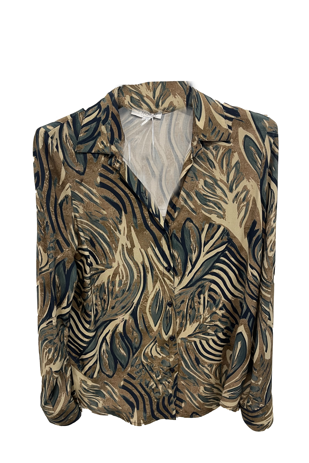 camicia fantasia GU583726 VERDE MARICLA 