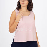 tailleur 3pz ricamo PF400TP BLU PAOLA FORTI 