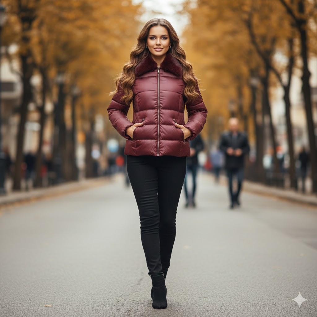 Giaccone piumino medio EC25251 AMARONE MARICLA 