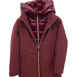 Giaccone trapuntino con cappuccio LIN3406 AMARONE LINDAS 