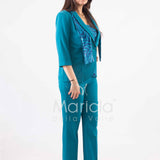 tailleur 4 pezzi GILDA PETROLIO JANE 