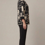 tailleur 3 pz giacca fantasia GRILLO NERO MARICLA 