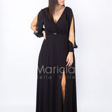 m/lunga aperta PF607 NERO PAOLA FORTI 