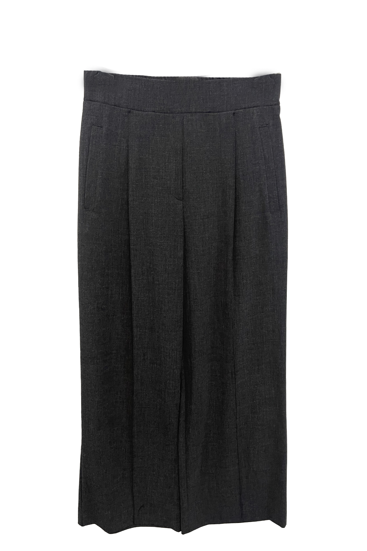 pantalone con pence ed elastico CF7009 GRIGIO CARLA FERRONI 
