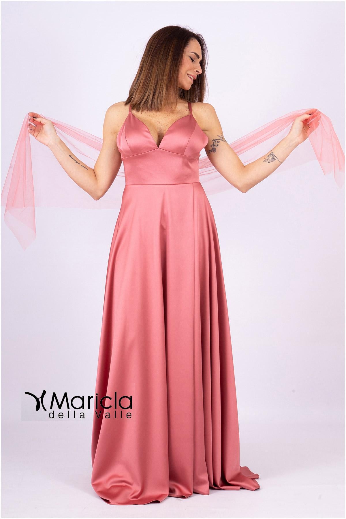 con spacco later, VI3617 MALVA MARICLA ELEGANCE 
