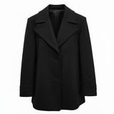 cappotto medio con martingana ROMI2726 NERO MARICLA 