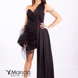 m/spalla drapp.later. AYN56136 NERO MARICLA ELEGANCE 