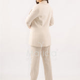 Tailleur smoking Completo 3 pezzi SH726TP CREMA SHARON 