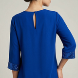 Blusa Elegante con Polsini in Paillettes FFSUSY ROYAL MARICLA 