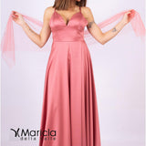 con spacco later, VI3617 MALVA MARICLA ELEGANCE 
