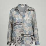 camicia fantasia devorè ROMI2660 CELESTE MARICLA 