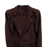 Giacca Elegante a Fantasia Chevron RF8014 AMARONE MARICLA 