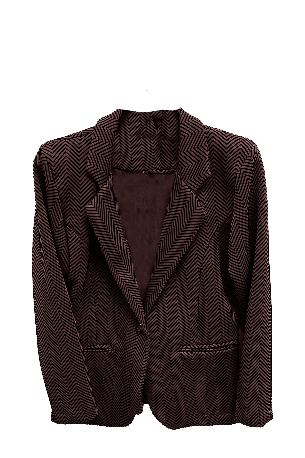 Giacca Elegante a Fantasia Chevron RF8014 AMARONE MARICLA 