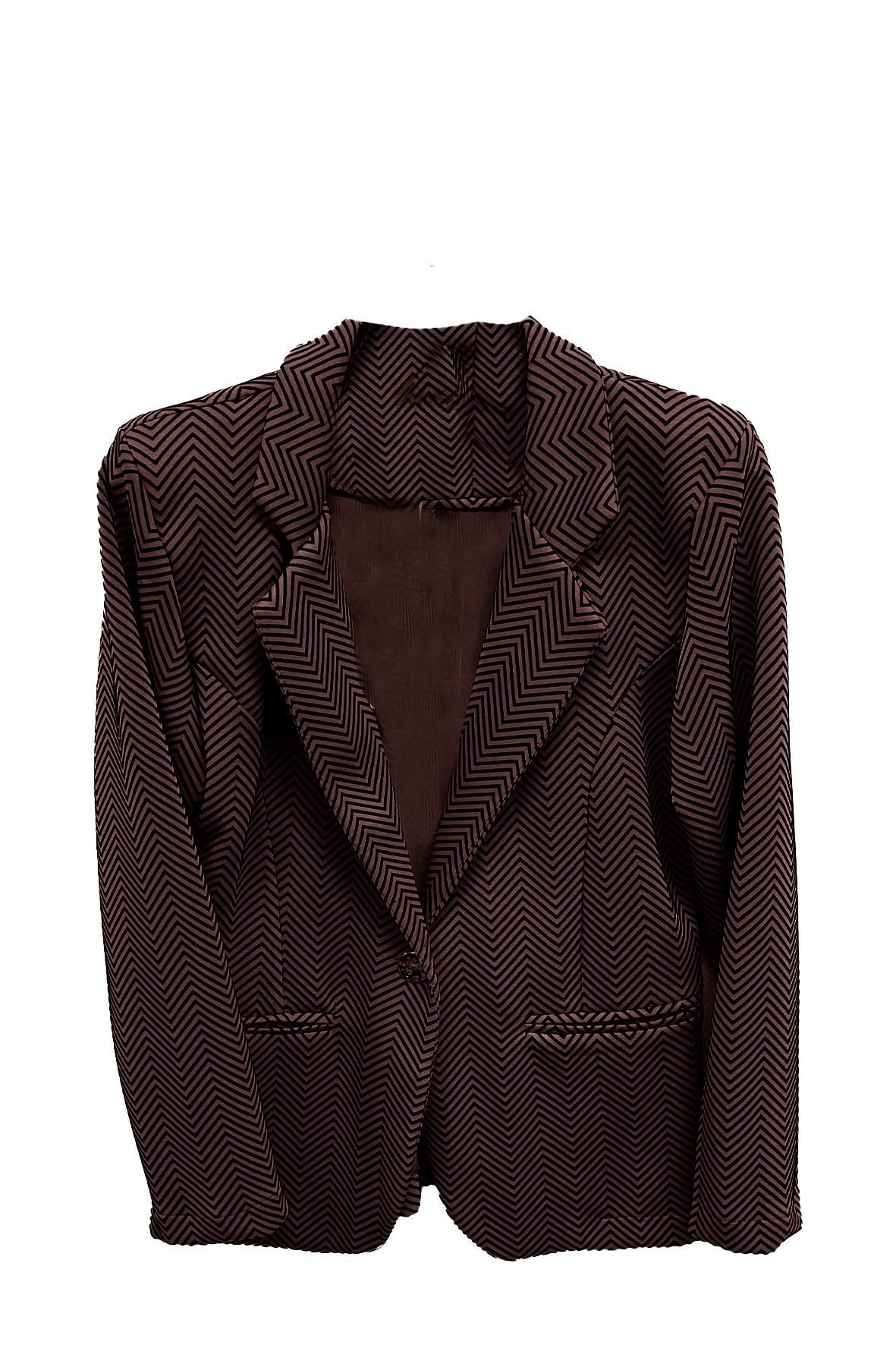 Giacca Elegante a Fantasia Chevron RF8014 AMARONE MARICLA 