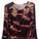 maglia fantasia accesorio collo DB10624 AMARONE MARICLA 