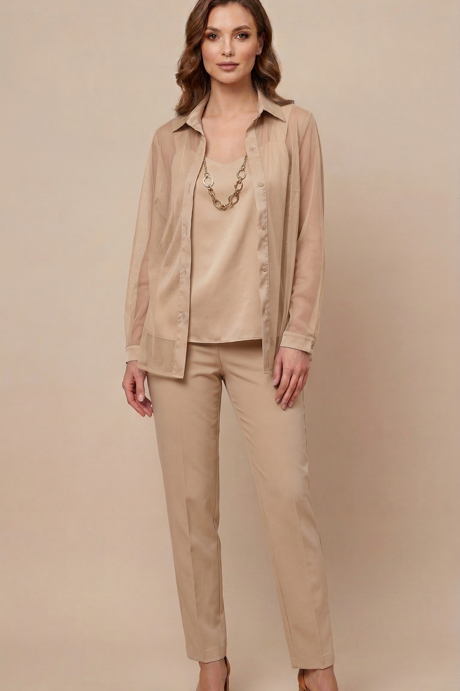 twin set glitter DB10970 CREMA MARICLA 