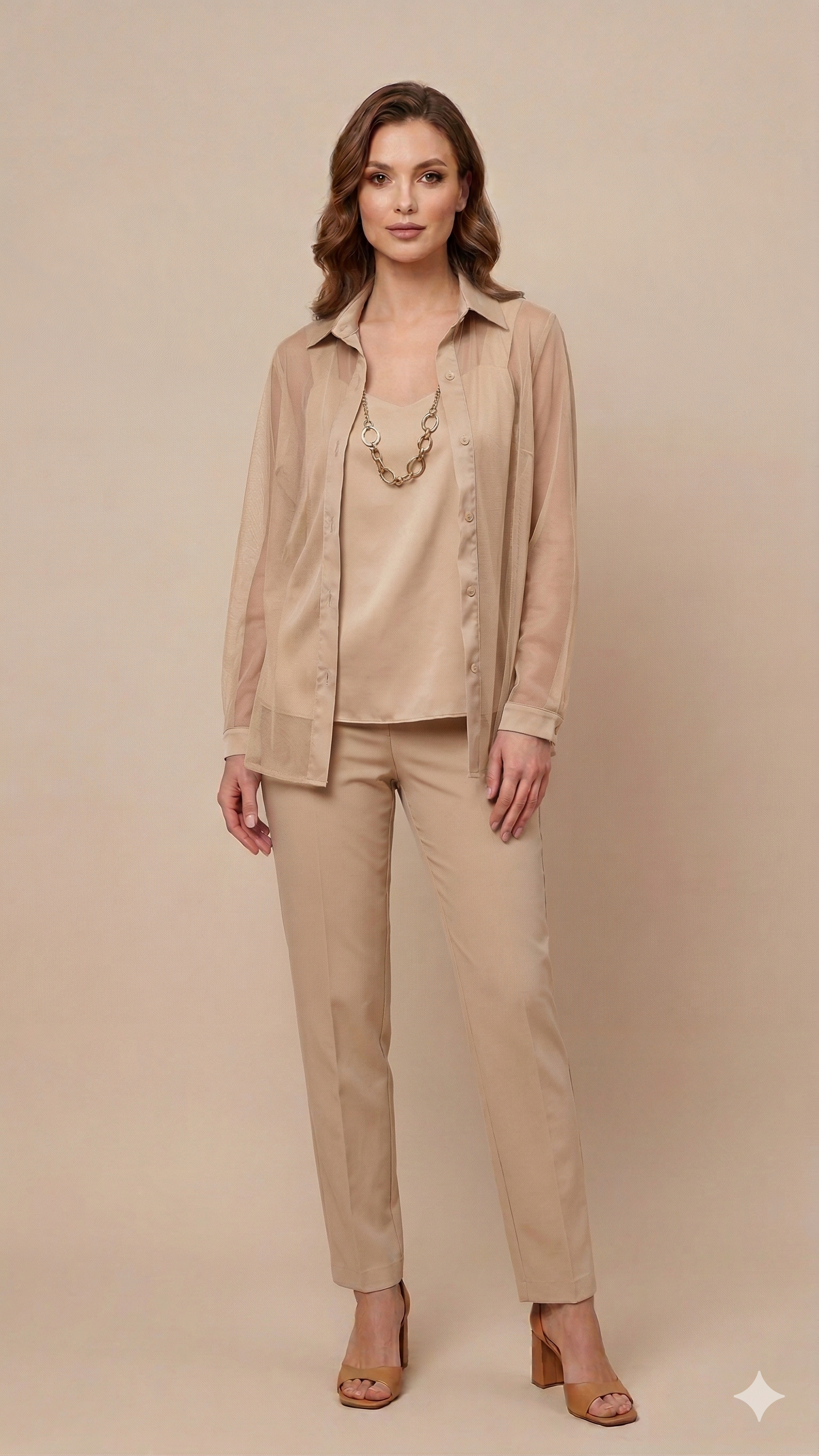 twin set glitter DB10970 CREMA MARICLA 