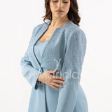 Tailleur Completo 3 pezzi in strass SH728TP POLVERE SHARON 