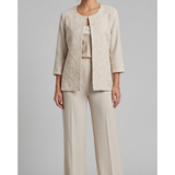 completo con ricamo GARDA BEIGE MARICLA 