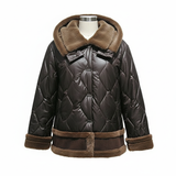 giaccone piumino ed ecomontone CINCILLA MORO MARICLA 