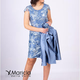 tubino con giacca ric. AD1030 POLVERE MARICLA ELEGANCE 