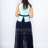 Tuta con pannello SH210 BLU SHARON 
