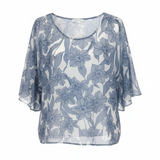 Blusa a Fiori GR1958 POLVERE MARICLA 