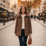 Giaccone teddy CARVING TABACCO MARICLA 