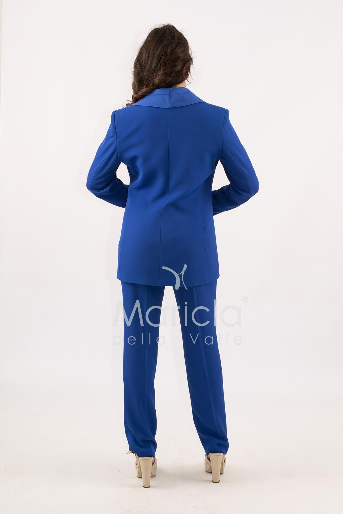 Tailleur smoking Completo 3 pezzi SH726TP ROYAL SHARON 