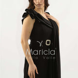 tuta monospalla rouche SH903TU NERO SHARON 