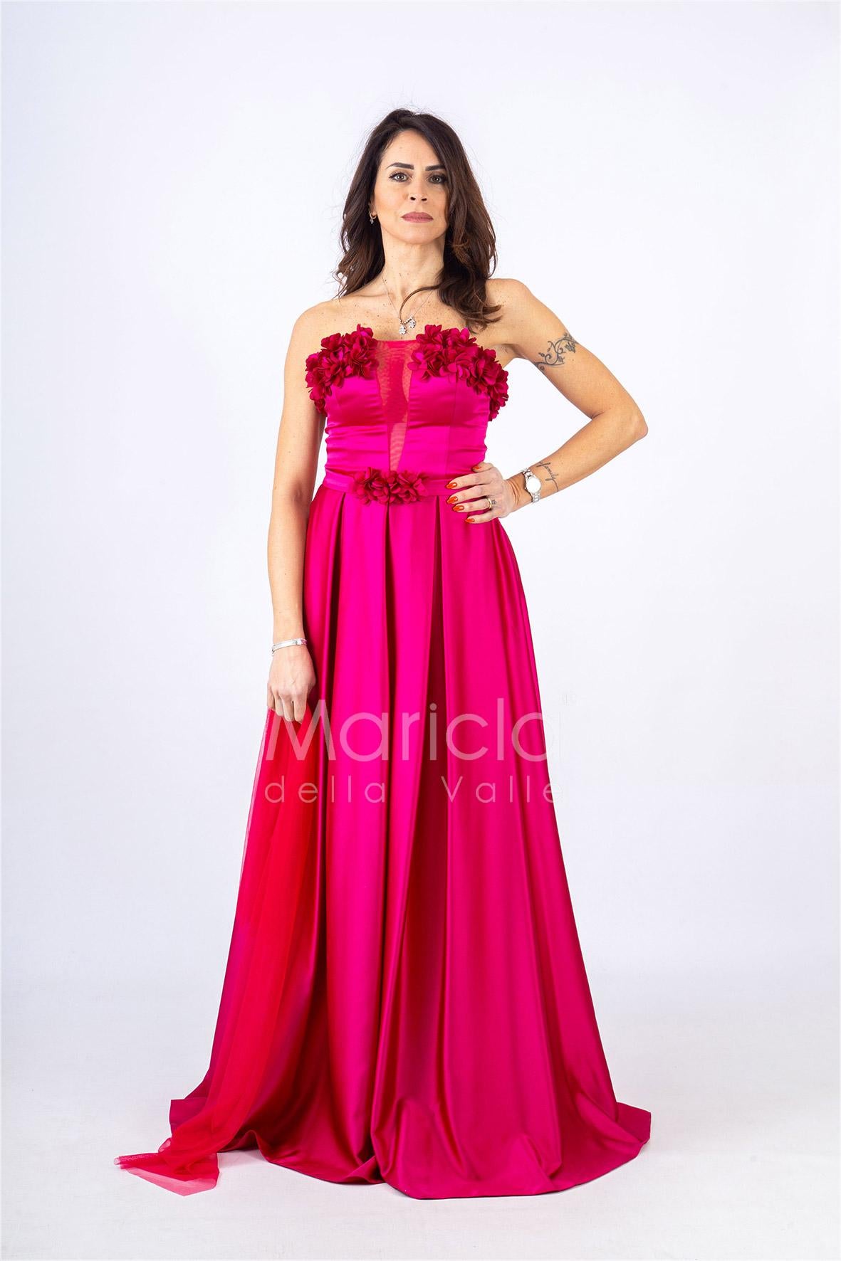 lungo fiorellini RG5000 FUCSIA GIGLI CERIMONIA 
