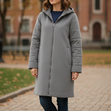 giaccone panno e piumino AZ66P GRIGIO MARICLA 