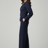 tuta smoking manica lunga PF120TU BLU PAOLA FORTI 