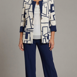 Completo Coordinato "Urban Graphic"  Blazer & Pantalone GIOIELLO BLU MARICLA 