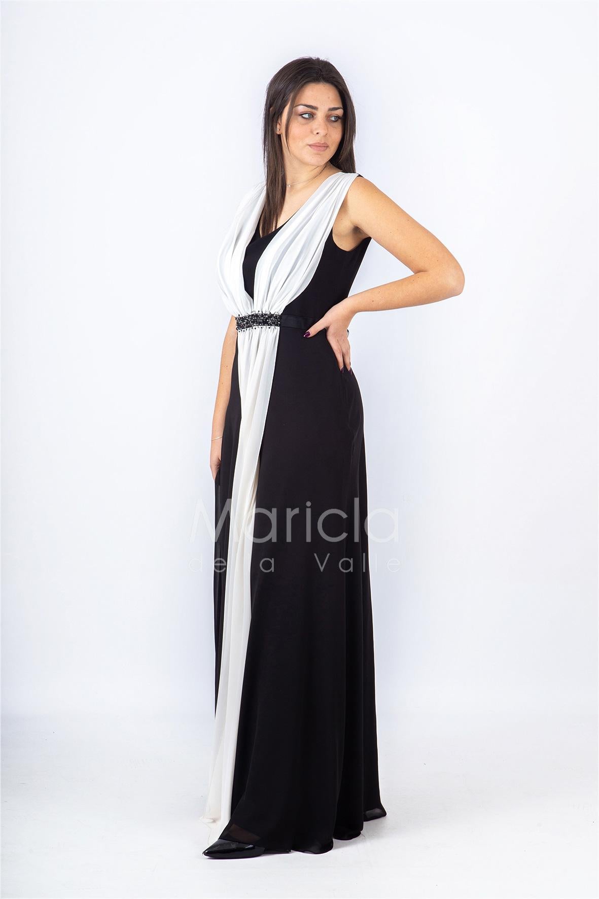 lungo bicol. PF608 NERO PAOLA FORTI 