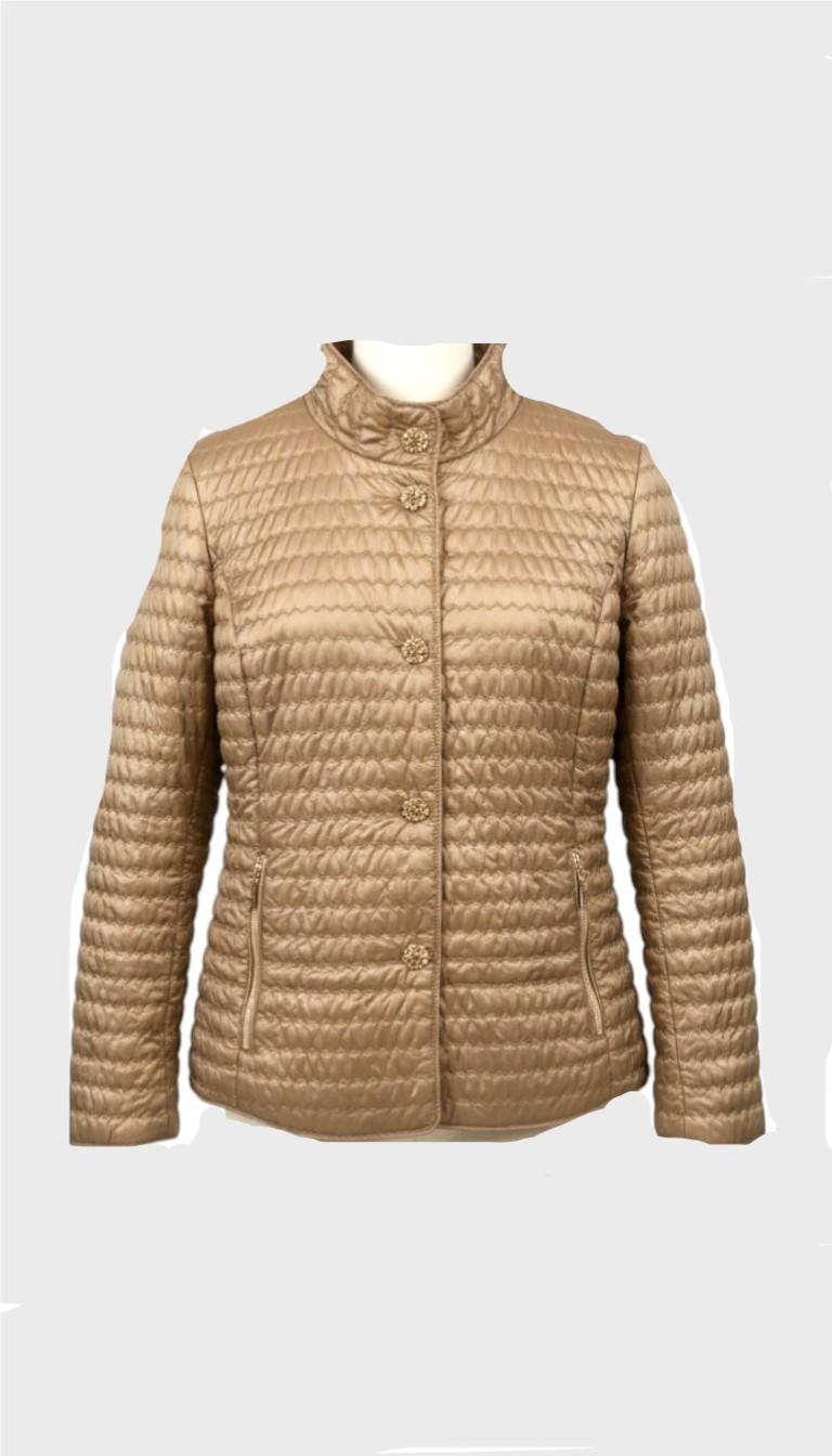 Piumino Light con Texture Diamante ADELE TABACCO MARICLA 