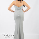 Abito glitterato<BR/> JC34142 GRIGIO MARICLA ELEGANCE 