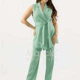 completo gilet e pantalone PF509CP MENTA SHARON 