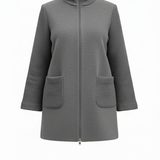 giaccone con lana coste BIGNAMI GRIGIO MARICLA 