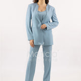 Tailleur Completo 3 pezzi in strass SH728TP POLVERE SHARON 