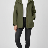 Giacca Tecnica con Cappuccio  Stile Urban & Outdoor CF22192 MILITARE CARLA FERRONI 