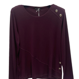 maglia con bottoni oro GR1436 AMARONE MARICLA 