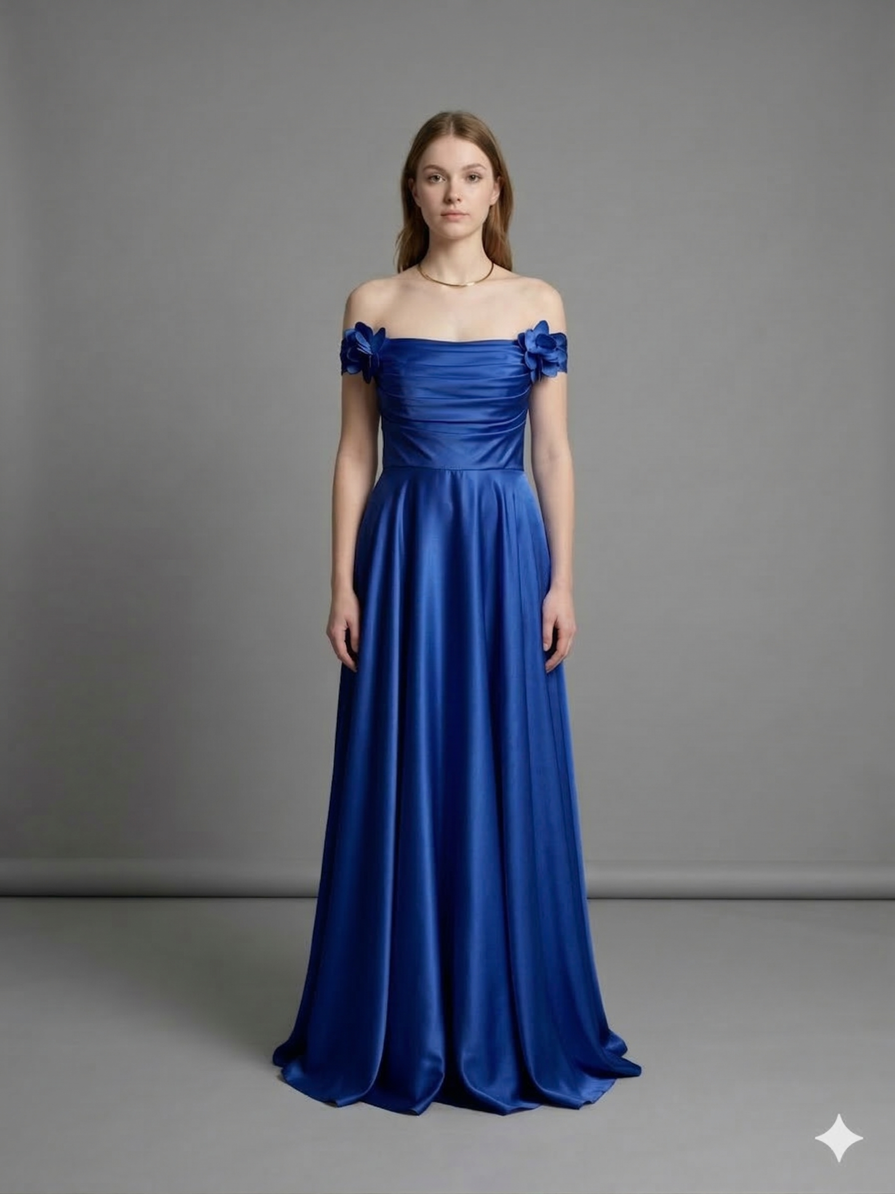 abito con fiori LH234AL ROYAL LUDOVICA HASSLER 