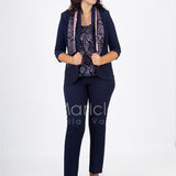 tailleur 4 pezzi GILDA BLU JANE 